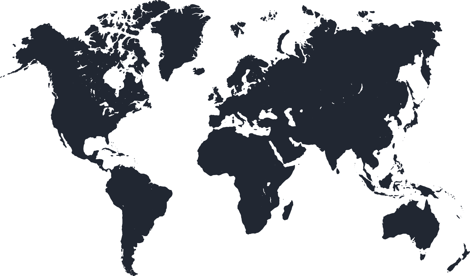 Server Hosting Locations Map